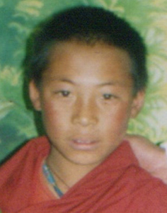 Lobsang, Aged 15, from Onpo Monastery, arrested for peaceful protest on 10 march in Lhasa